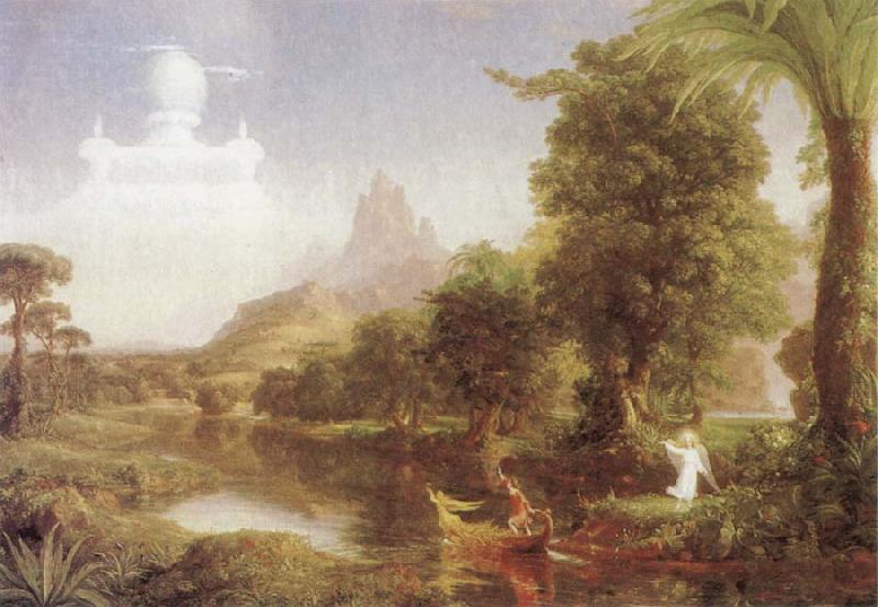 Thomas Cole The Voyage of Life Spain oil painting art